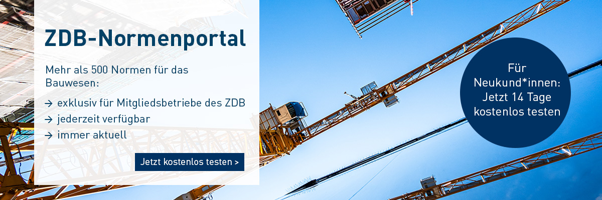 Neue Bühne ZDB-Normenportal
